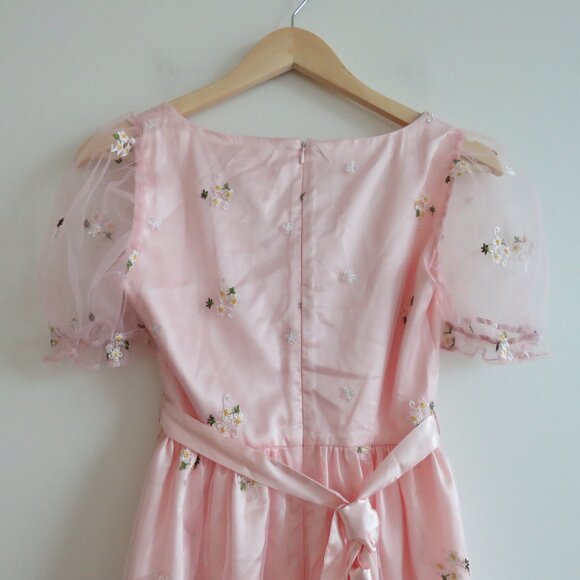 DOLLS KILL SUGAR THRILLZ Starlet Daze Babydoll Dress Floral Fairy Coquette NWT - Picture 12 of 16